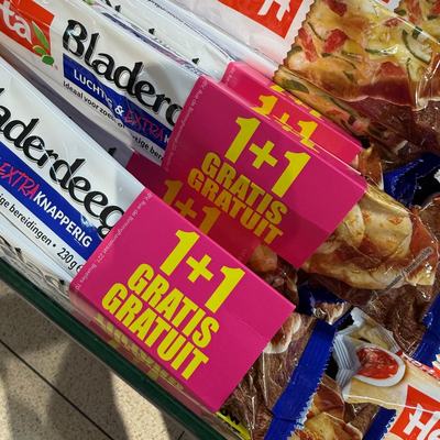 Présentoirs promotionnels en magasin